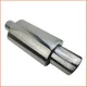 Car Exhaust System Muffler Tail Pipe Tip Universal High Quality Stainless Interface 51 57 63mm