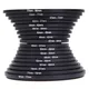 18pcs Camera Lens Filter Step Up & Down Ring Adapter Metal Filter Adapter Ring For All Camera DSLR