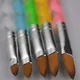 Hot Sale High Quality 5 Pcs Fashion Acrylic UV Gel Nail Art Builder Brush Pen Set Nail Art Painting