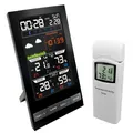 Weather Station Wireless Indoor Outdoor Sensor Hygrometer Pressure mmHg Barometer Alarm Clock