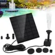 1.4W Mini Solar Fountain Pump Power Panel Kit Solar Panel Water Pump for Garden Pool Water Fountain