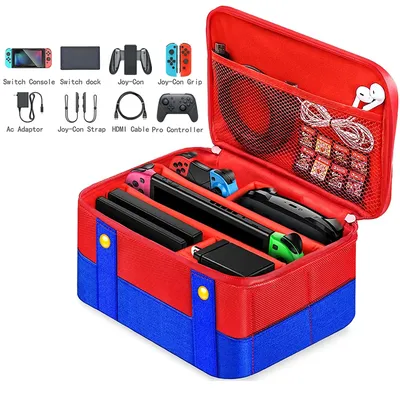 Switch Case For Nintendo Switch Portable Waterproof Hard Protective Storage Bag For Nintendo Switch
