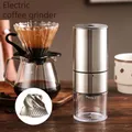 Portable Upgrade Electric Coffee Grinder TYPE-C USB Charge CNC Stainless Steel Grinding Core Coffee