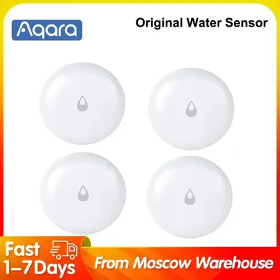 Aqara IP67 Water Immersing Sensor Zigbee Flood Water Leak Detector Alarm Security Soaking Sensor Work With Mi Home Homekit APP