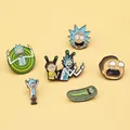 Anime Enamel Pins Metal Enamel Pin Badges Lapel Pins for Backpacks Brooches Cartoon Jewelry Clothes