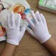 2 pairs children's white cotton gloves boy and girl white dancing glove kids white etiquette gloves