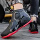 2024 Men Outdoor Fishing Shoes Punk Ankle Rubber Boots Waterproof Strong Blocking Water Shoes