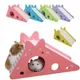 Hamster Slide Toy Pet Hamster House Villa Cage Ladder Exercise Toy For Hamster Mouse Rat Guinea Pig