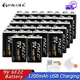 PALO Usb Charging 1200mAh 9Volt Li-ion Rechargeable Battery 6F22 9V LiIon Lithium Battery for RC