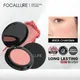 FOCALLURE 16 Colors Natural Matte Face Blusher Nourishing Facial Cheek Contour Peach Blush Palette