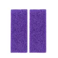 2pcs Foot Pumice Stone Exfoliating Scrub Remover Hard Dead Skin Portable PU Scrub Foot Care Pumice