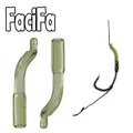 50 or 100 pcs Carp fishing Accessories D Rig kickers hook line aligners sleeve anti tangle sleeve