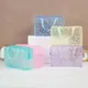 1 Pc PVC Transparent Cosmetic Bag Clear Makeup Bag for Women Girl Waterproof Zipper Beauty Case