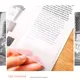 50Pcs Per Pack Memo Blank Transparent Reading Notepad Message Notes Sticky Pads Waterproof account