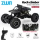 ZWN 1:16 4WD RC Car With Led Lights Radio Remote Control Cars Buggy Off-Road Control Trucks Boys