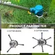 6 Inches Steel Grass Trimmer Head 3 or 6-Cutter Brush cutter Wire Weed Blade for Garden Grass