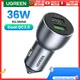 UGREEN Car Charger Fast Charger for Redmi Note 10，USB Charger for Xiaomi iPhone，Quick 3.0 Charge for