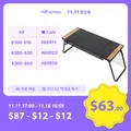 BLACKDEER Camping Folding Aluminum Alloy IGT Table Multifunctional Portable BBQ Grill Wood Table