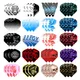60/30 PCS Dart Flights Multiple Styles Colorful PET Darts Feather Leaves Dart Accessories