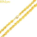 Ethlyn Handmade New Ethiopian THICK Necklace Gold Color Africa Eritrea Chain Dubai/Arab N034