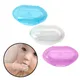 Fulljion Dental Care Baby Toothbrush Kids Silicone Finger Brush Clear Massage Soft Teether With Box