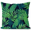 Linlamlim Cushion Cover Green Pillowcase Pillow Covers Throw Pillow Cover for Bedroom Bed Living