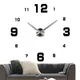 2023 Modern Wall Clocks 3D DIY Acrylic Mirror Sticker for Home Decor Living Room Large Digital Clock