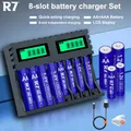 R7 Brand 2000mAh AA Rechargebale Battery+AAA Battery 800mAh 1.2V Ni-MH AAA/AA rechargeable batteries