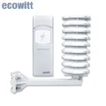 Ecowitt WH57 Wireless Lightning Detection Sensor with Solar Radiation Shield Detects Lightning