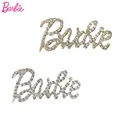 Sparkle Alloy English Barbie Letter DIY Creation Phone Case Sticking Diamond Jewelry Toys for Girls