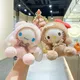 12cm Kawali Sanrio Hello Kitty Plush Keychain Toys My Melody Cinnamoroll Drag Bear Soft Stuffed Doll