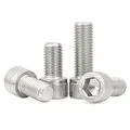 A Pack M3 M4 M5 M6 M8 304 Stainless Steel Length=4-60mm DIN912 Hexagon Hex Socket Head Cap Allen