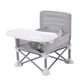 Aluminium Alloy Foldable Portable Compact Baby Chair with Safe Belt Easy Travel for Camping Picnics