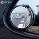 CAFELE 2PC Car Mirror Blind Spot Mirror HD 360 Degree Wide Angle crew Suction Cup Adjustable Auto