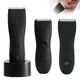 Men's Electric Groin Hair Trimmer Pubic Hair Removal Intimate Areas Body Grooming Clipper Epilator