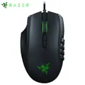 Razer Naga Left-Handed - Ergonomic MMO Gaming Mouse with 12 Programmable Thumb Buttons - 20 000 DPI