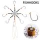 High Carbon Steel Flap Hook Octopus Carp Fishhooks Explosion Disc Barbed Hook Fishing Tackle River