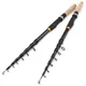 NEW 1.8m 2.1m 2.4m 2.7m 3.0m 3.6m Carbon Fiber Fishing Rod Super Short Pocket Portable Spinning Pole