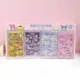 4-pack Sanrio Cartoon Kulomi Melody Handbook Stickers Creative Stickers Decorative Toys