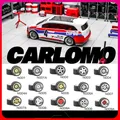 Carlomo 1/64 Wheels with Rubber Tires N-Class Part2 for Model Car Detail-up Accessories Sets