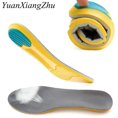 Memory Foam Sport Insoles Sweat Absorption Pads Running Sport Shoe Inserts Breathable Insoles Foot