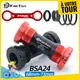 Bottom Bracket BSA 24/22mm Threaded type BB Ceramic Bearing Sealed Dust Cap with Wrench Tool Fit for