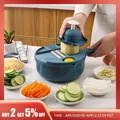 1pc Green/Blue/Pink Manually Cut Shred Grater Salad Vegetable Chopper Carrots Potatoes For Kitchen