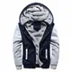 Men's Jacket Camouflage Thicken Winter Jackets for Men Fleece Long Sleeve Coat Man Casual Hoodies