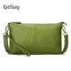 RanHuang Women Genuine Leather Day Clutches Candy Color Shoulder Bags Women's Fashion Crossbody Bags