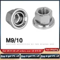 Bicycle Accessories 9mm Hub Nut Rear Axle Nut Flange Front Wheel 10mm Rear Wheel Screw Anti-skid