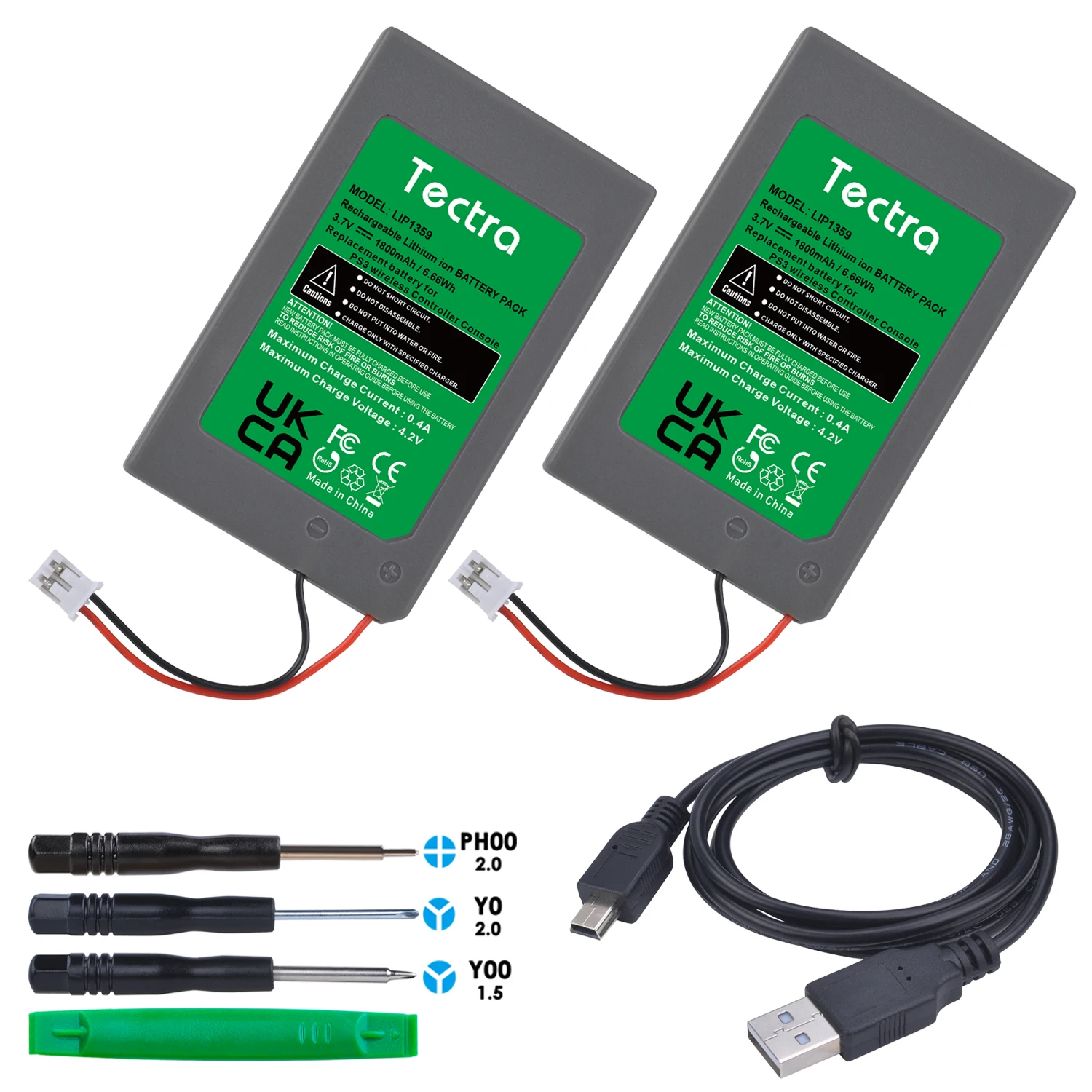 1800mAh LIP1359 Battery for Sony Playstation 3 PS3 Dualshock 3 Wireless Controller CECHZC2E, CECHZC2U, LIP1472, LIP1859