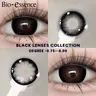Bio-essence 1 Pair Black Lenses Korean Lenses Colored Contact Lenses Myopia Lenses Black Eye Lenses