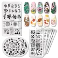 PICT YOU Nail Stamping Plates Tropical Collection Nail Art Stamp Templates DIY Nail Image Plate