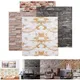 10pcs 3D Brick Wall Paper for Living Room Bedroom TV Wall Waterproof Self-Adhesive Wallpaper Foam